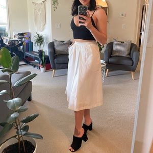 Vintage polkadot high waisted skirt size 6